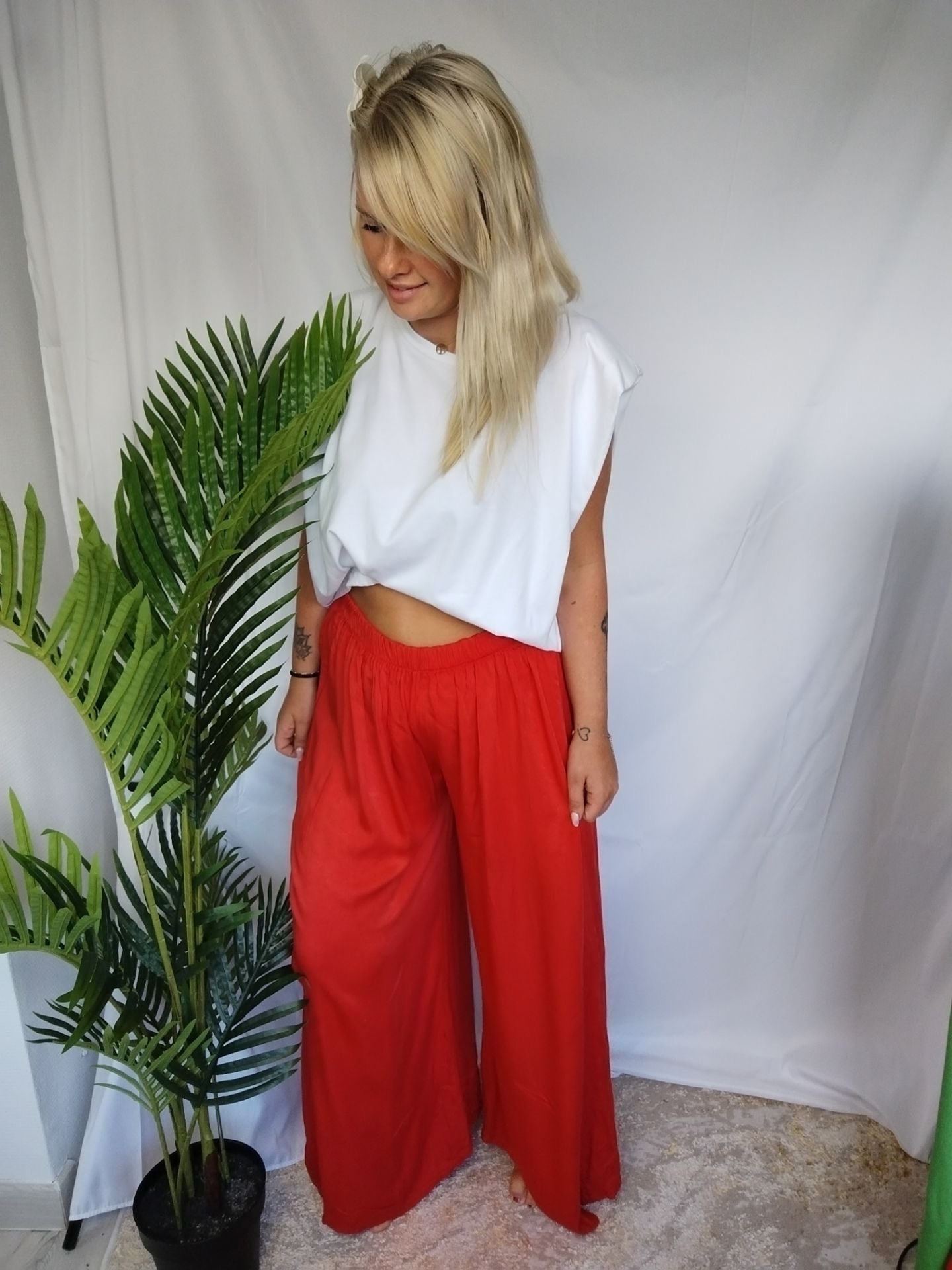 PANTALON ROUGE