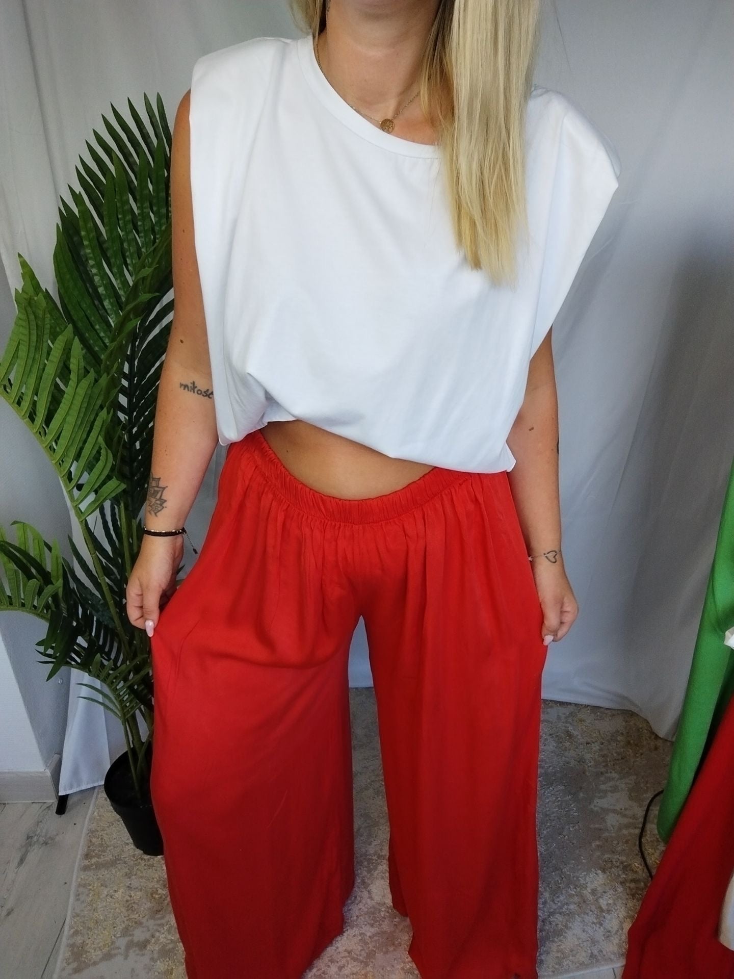 PANTALON ROUGE